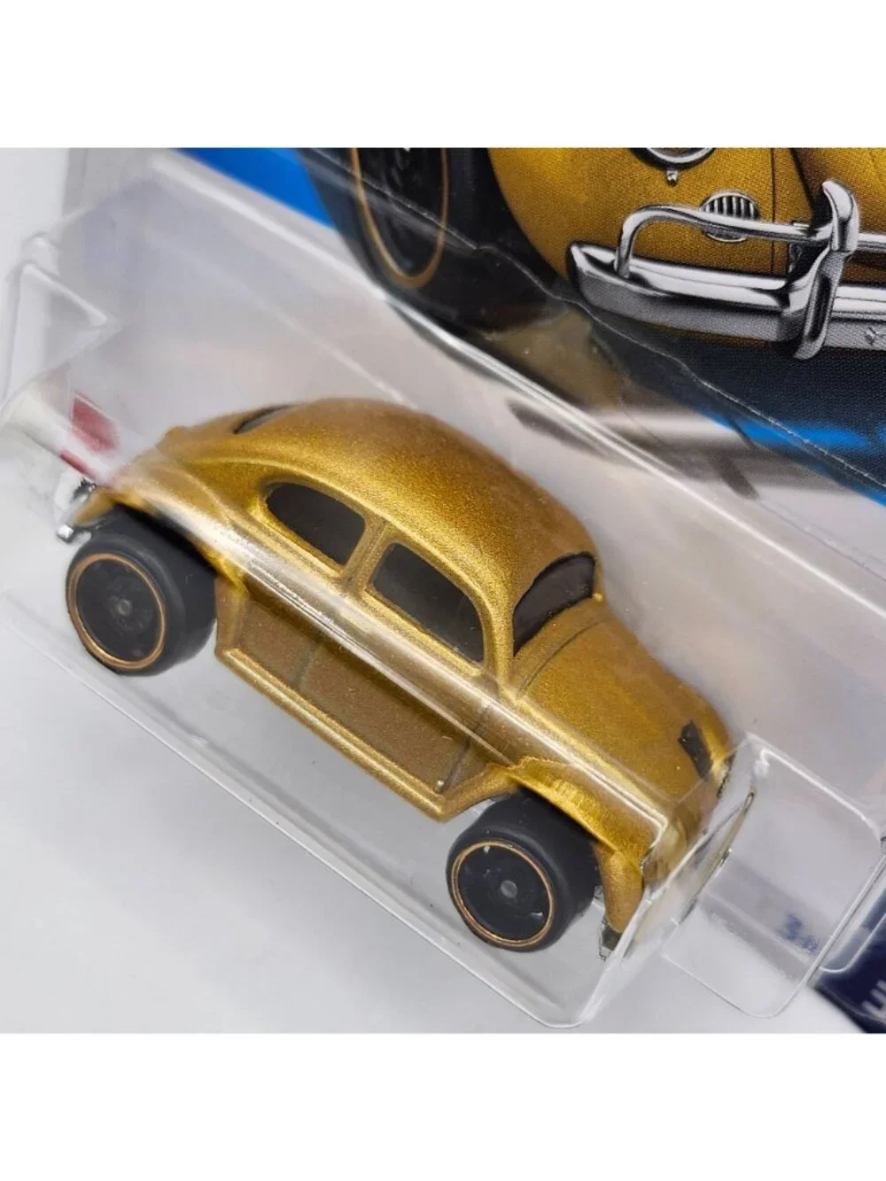 Hot Wheels Transformers Bumblebee Gold VW Beetle Bug HW Screen Time 9/10 185/250